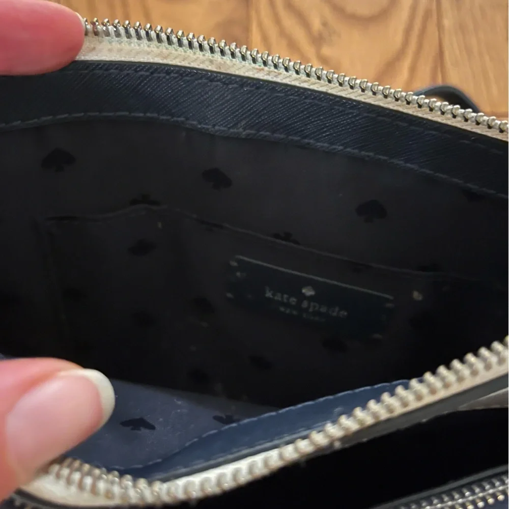 Kate spade white/denim crossbody purse - Picture 5 of 10